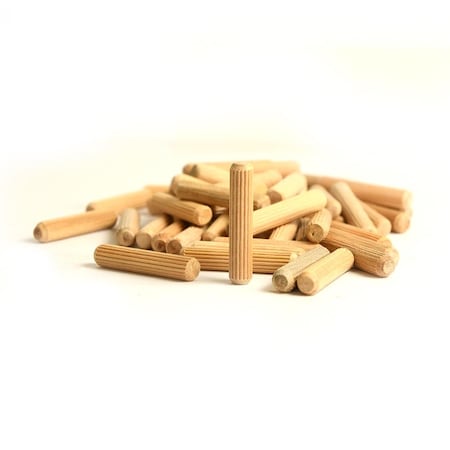 Big Horn Birch Wood Dowel Pins (Size: 5/16 Inch x 1-1/2 Inch), PK 100 14205